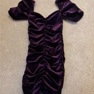 Lovers + Friends Deep Purple Mini Dress